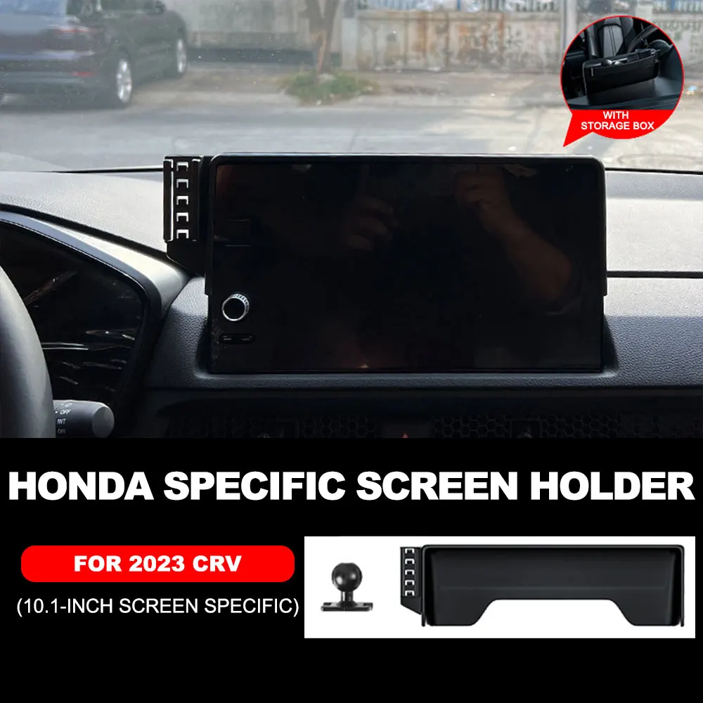 For Honda Breeze CRV 2023 Car Screen Phone Holder Wireless Charger Navigation Modification Interior 10.1 Inch Size