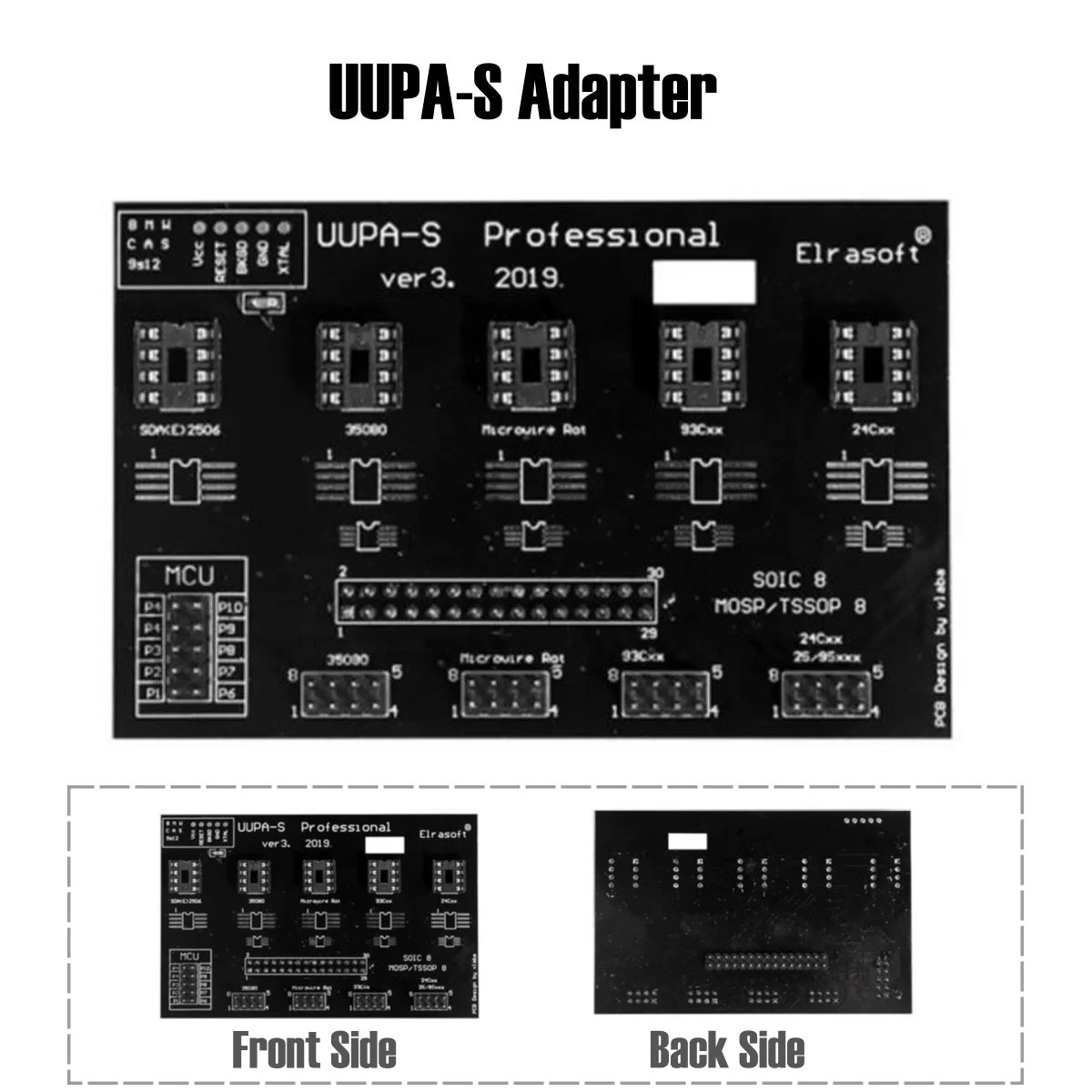 

Адаптер UPA EEPROM для чтения программиста UPA-S MCU 35080, чип 93Cxx 24Cxx