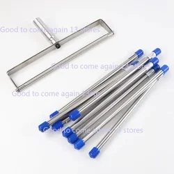 Upgrade Version Extrusion Wire Bar Applicator Wire Rod Coater Wet Film Applicator Scraper Effective Coating Width 0-200mm