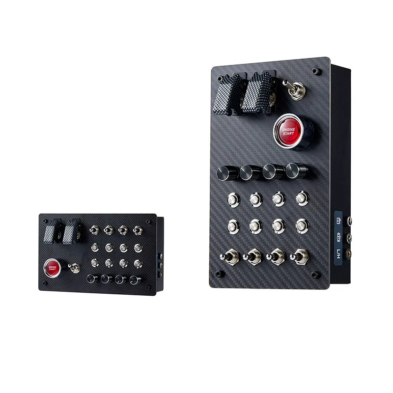 

ZQSR PC USB Racing Simulator Central Control Box Multifunctional Control Button Box for Fanatec Thrustmaster For Logitech MOZA