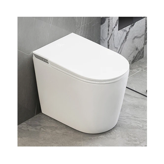 Hot Sale automatic sanitary ware items auto open electronic toilet concealed tank one piece intelligent bidet smart toilets