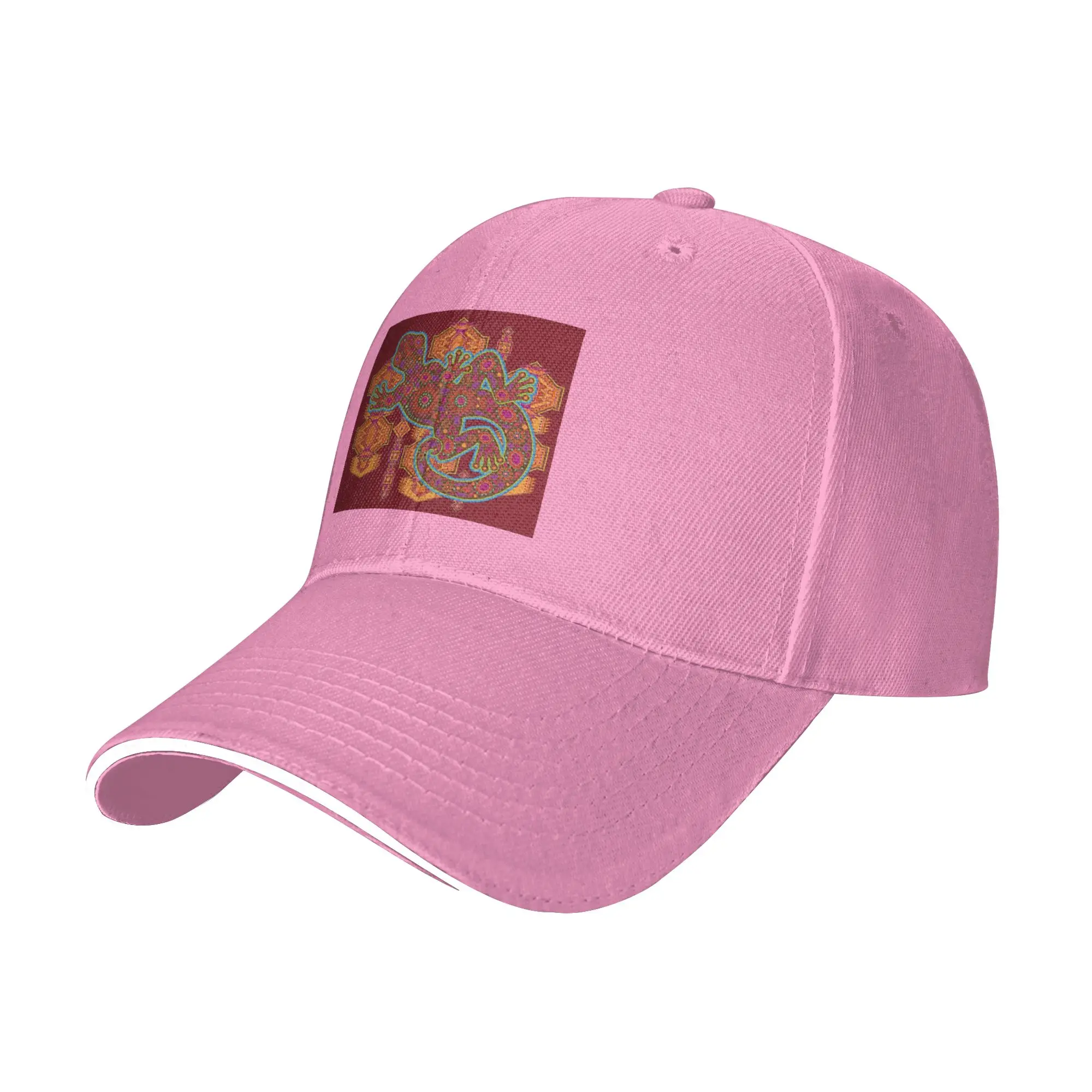 Ethnic Tribal Lizard Salamander Cap Fashion Casual Baseball Caps Adjustable Hat Hip Hop Summer Unisex Baseball Hats Customizable