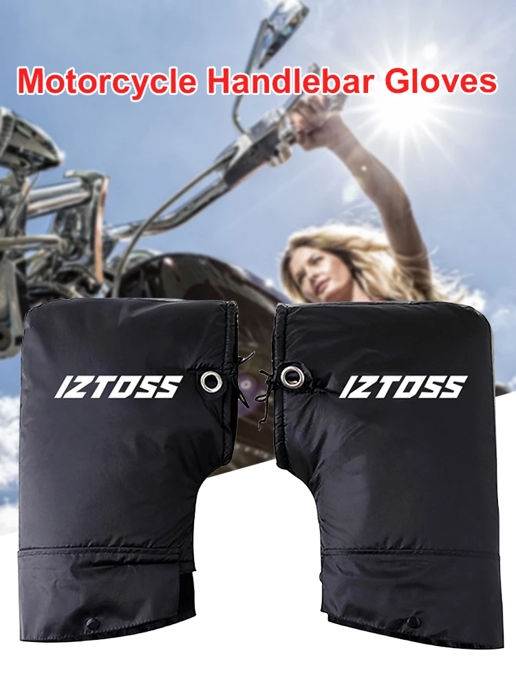 AliExpress Motorcycle Scooter Warm Handlebar Muff Rainproof Grip Handle Bar Muff Winter Motorcycle Gloves for Motorbike Cycling Riding