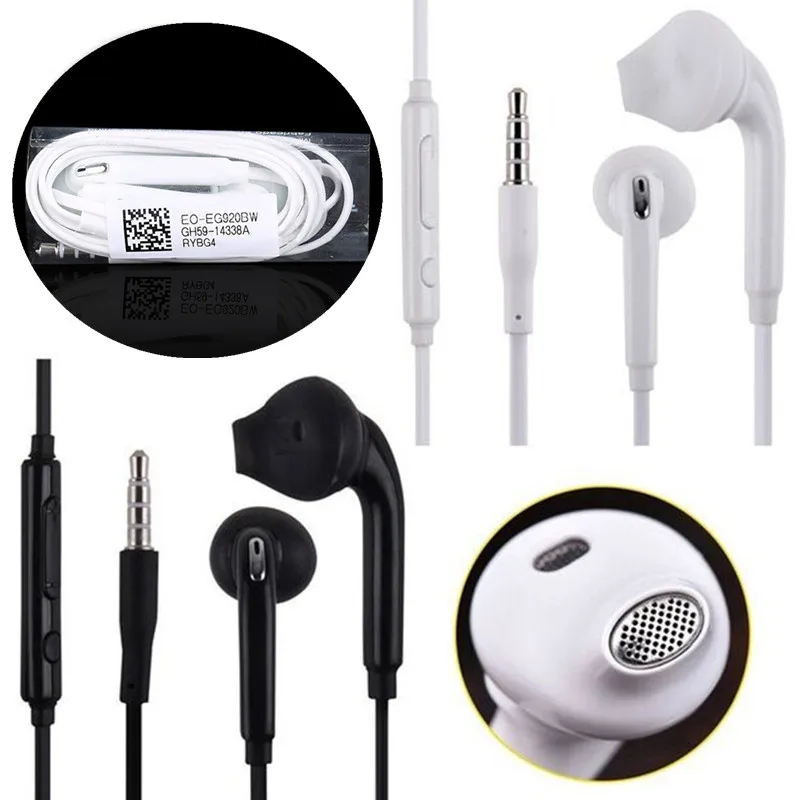 10 Pieces/lot For s6 Earphone In-Ear Earpiece With Microphone For Mp3 Mp4 Samsung Galaxy s7 s6 Edge s8 Earphones High Quality