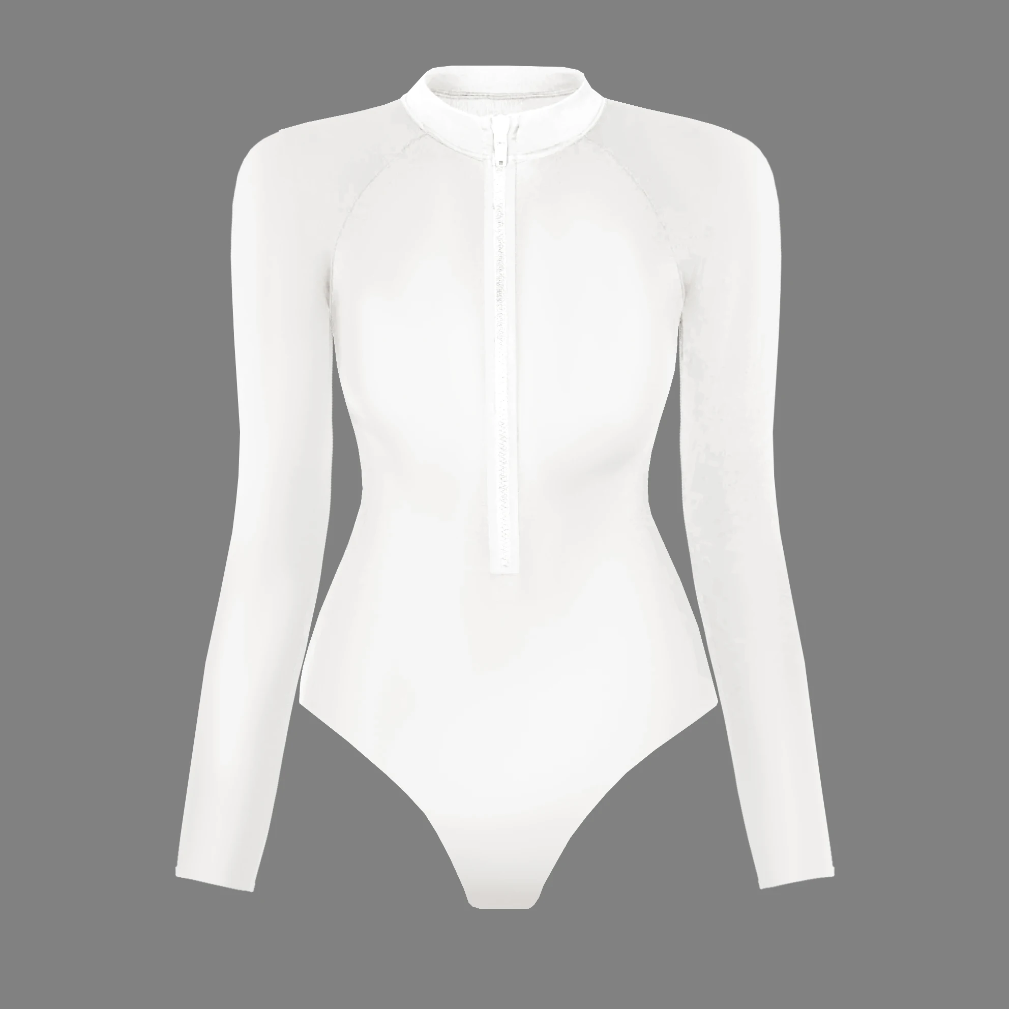 2026 New Print Long Sleeve One Piece Swimsuit Sexy Swimwear Women Backless Beachwear Surf Bathing Suit Push Up Monokini Female