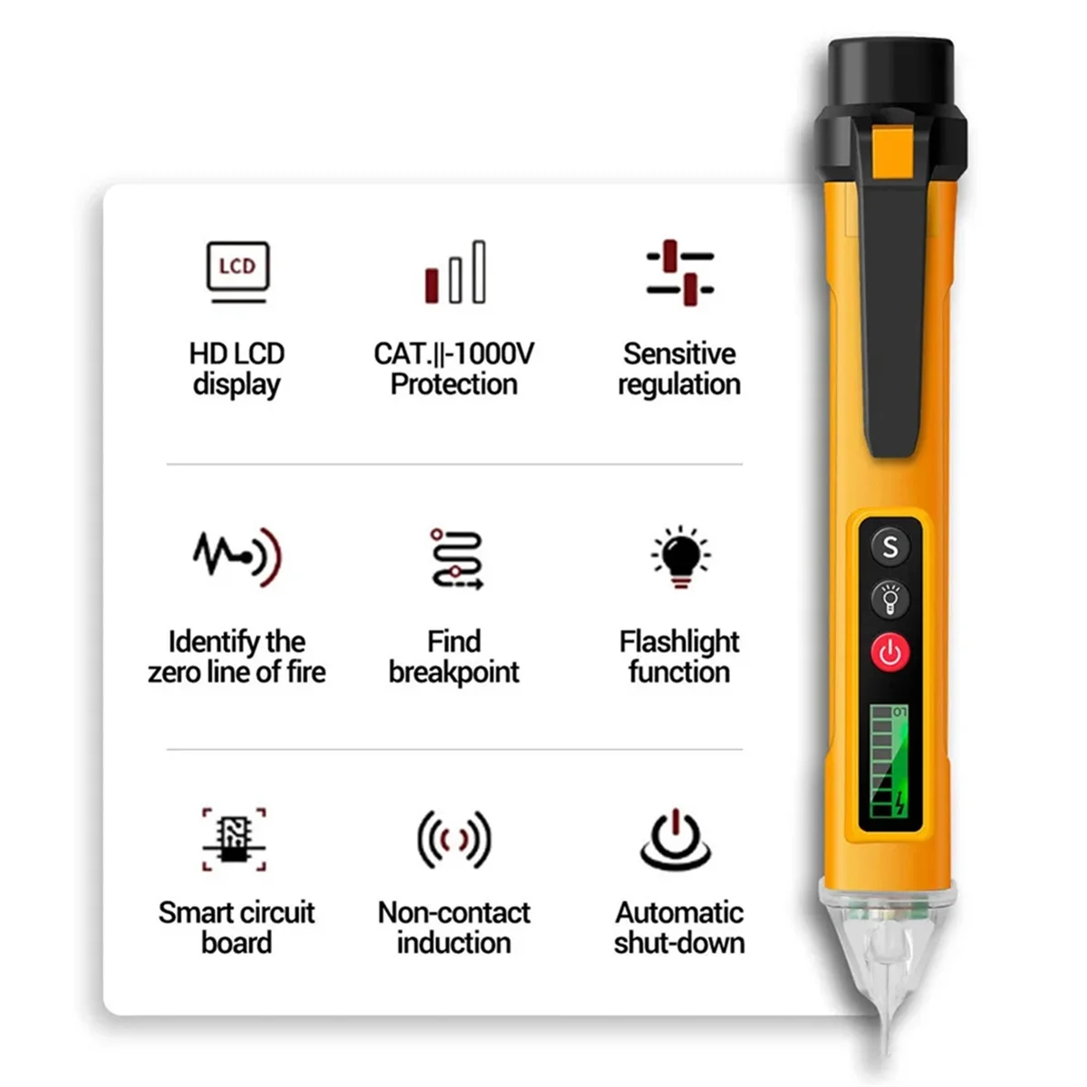 

Popular_New Meter Electric Sensor Test Pencil Smart Tester Pen