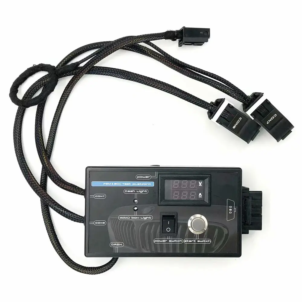 New Type For BMW FEM & BDC Test Platform for BMW CAS 4 Support Off-site key programming test Platform free shipping