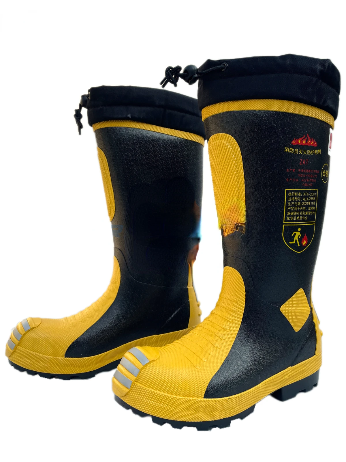 Fire protection boots Ultra light foot no steel plate firefighter competition boots fire protection