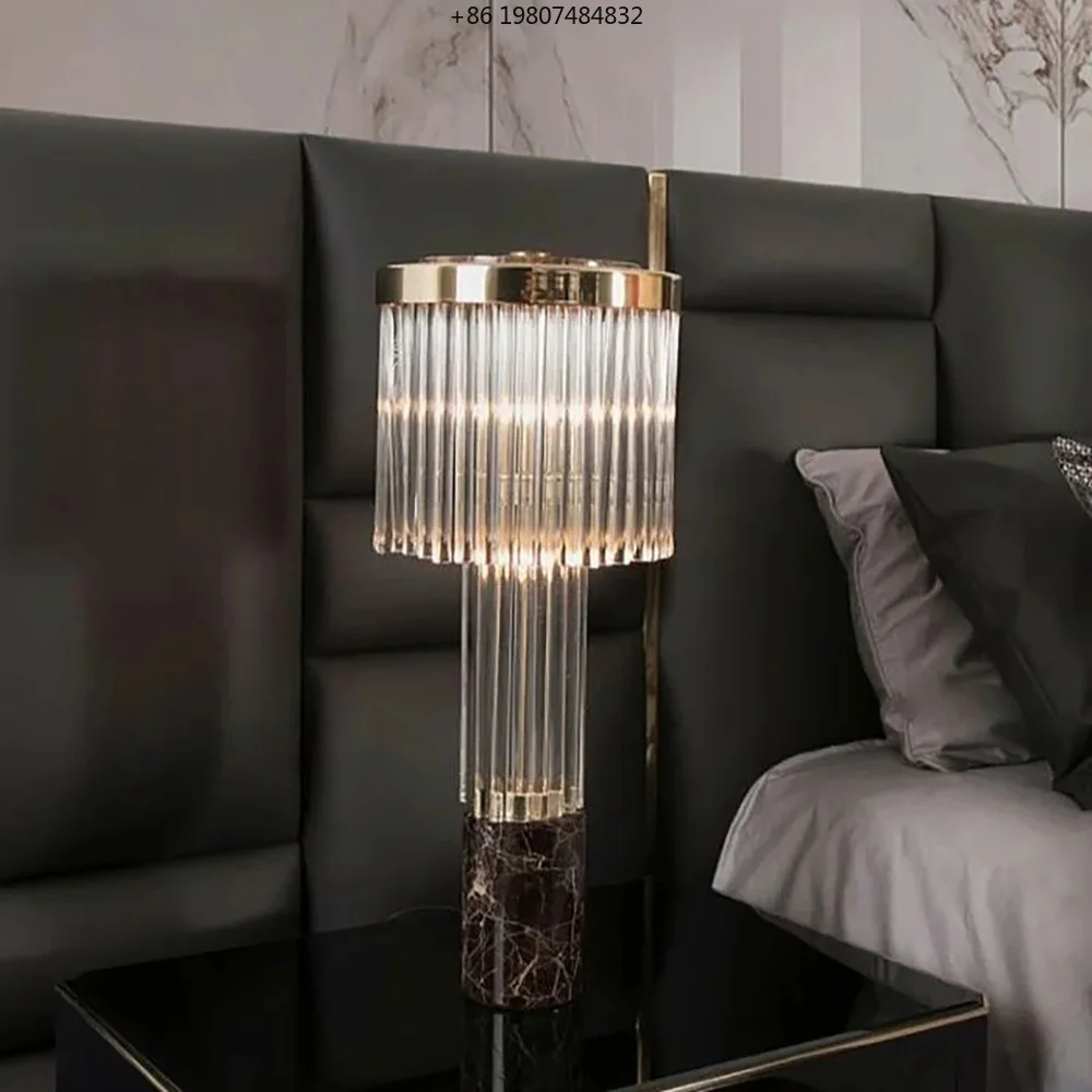 

Wholesale Custom Glass Table Lamp, LED Dimmable, Living Room Bedroom Aliexpress
