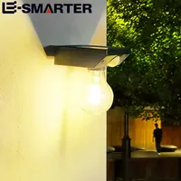 Wall Lamp Solar Lights Outdoor Wall Light COB Bulb Control Motion Sensor Induction Waterproof Yard Corridor Garden Decoration