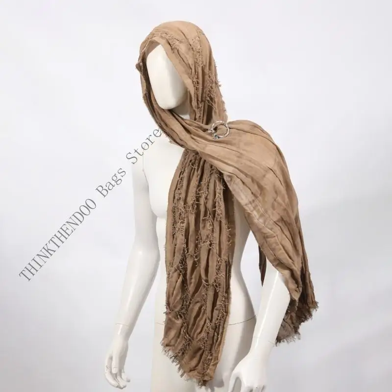 D0LF DESERT DESERT CLOAK للجنسين التاريخي التراجع المرحلة مرحلة العرض شال #4