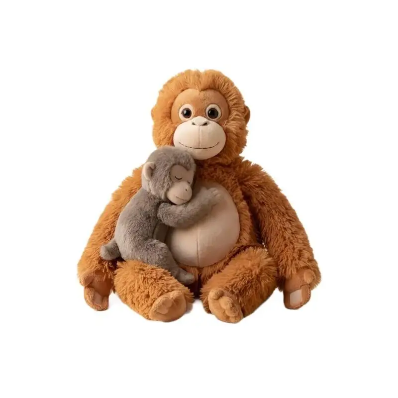 

Плюшевая игрушка Мама Панч Манки, плюшевые игрушки-обезьяны и орангутаны, плюшевая игрушка-обезьяна Панч для защиты от агрессии