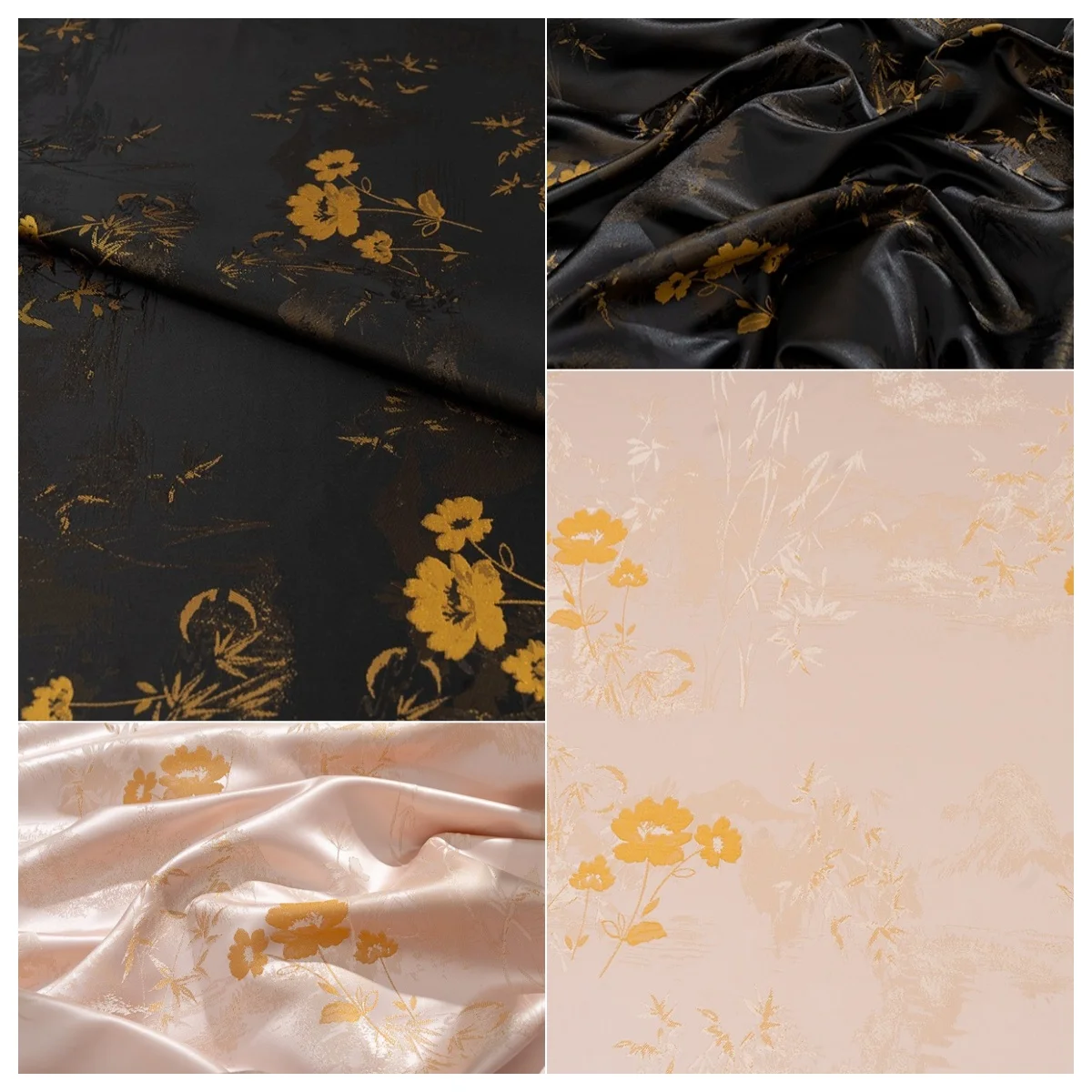 

Тканевый жилет Cheongsam с золотым принтом, жилет, картина маслом, высокая плотность, сценическое украшение, жаккардовое текстильное платье ручной работы, одежда
