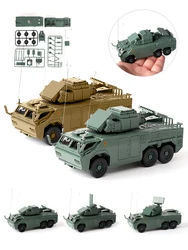ViiKONDO Toy Tank Army Truck Military Vehicle Model Kit 1/72 China HQ-17A Antiaircraft Missile Assembly Wargame Diorama Setting