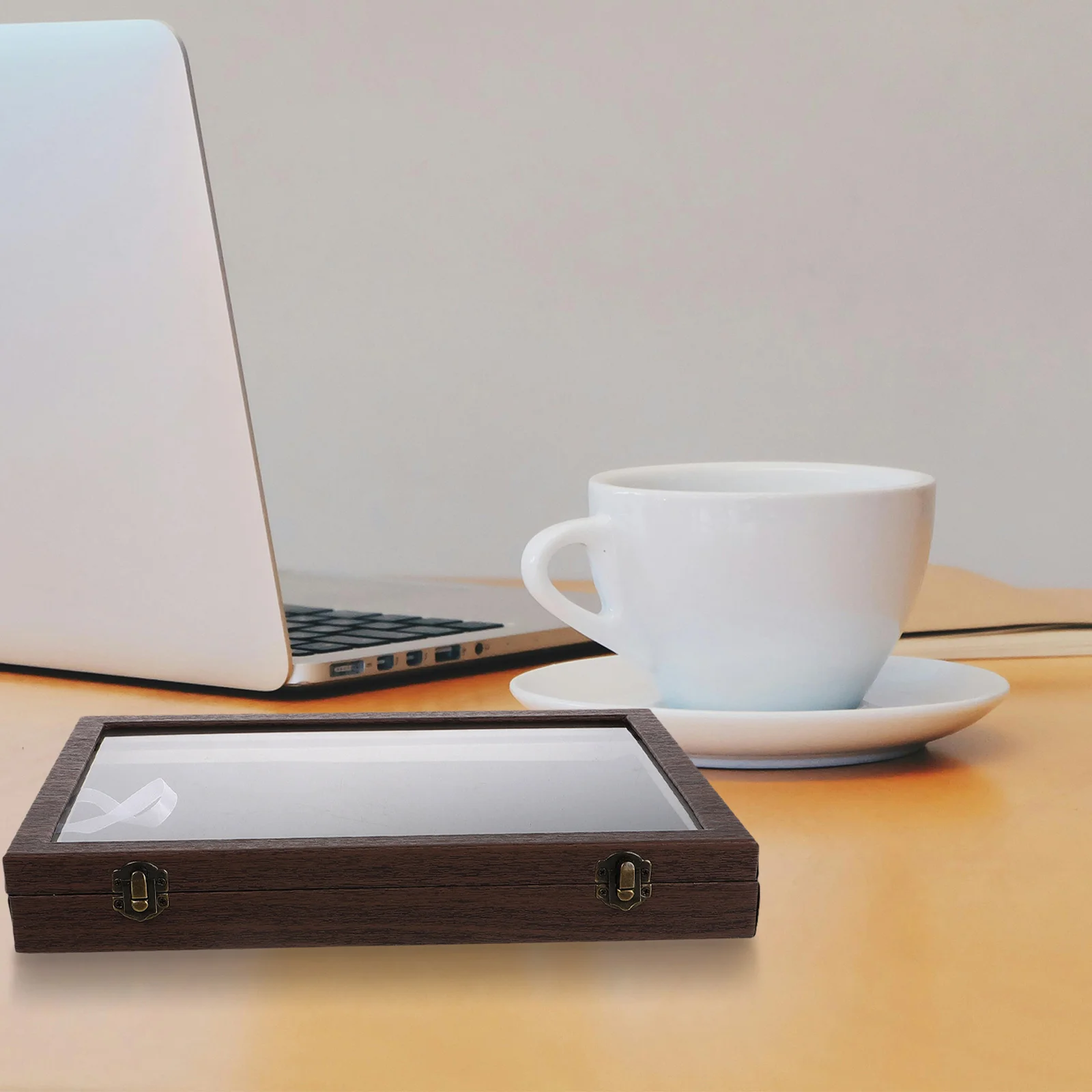 سعة كبيرة غطاء شفاف شارة صندوق تخزين ميدالية منظم بروش دبوس عرض الحال بالنسبة لجمع حامل المجوهرات