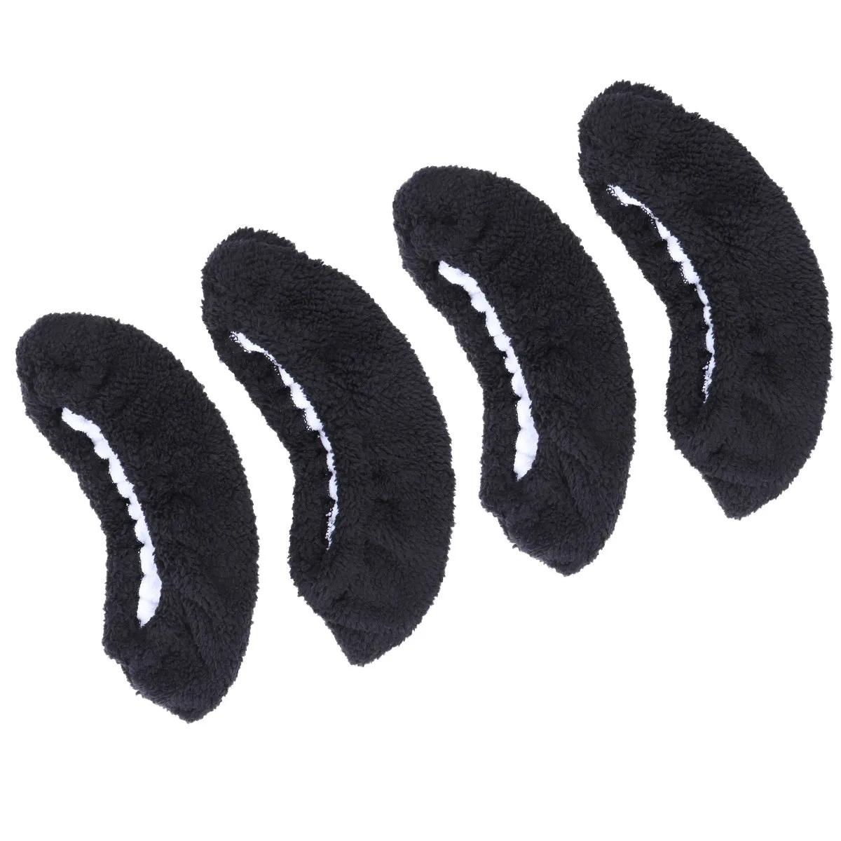 

2Pair Skate Covers Black Size Xl Absorbent Soft Elastic Ice Hockey Figure Skates Protector Moisture Wicking Rust Prevention