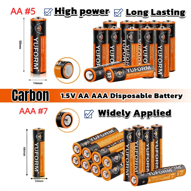 

HOT 1.5V AA/AAA Disposable Alkaline Dry Battery for Light LED Toys Mp3 Camera Flash Shaver CD Player Wireless Mouse Keyboard