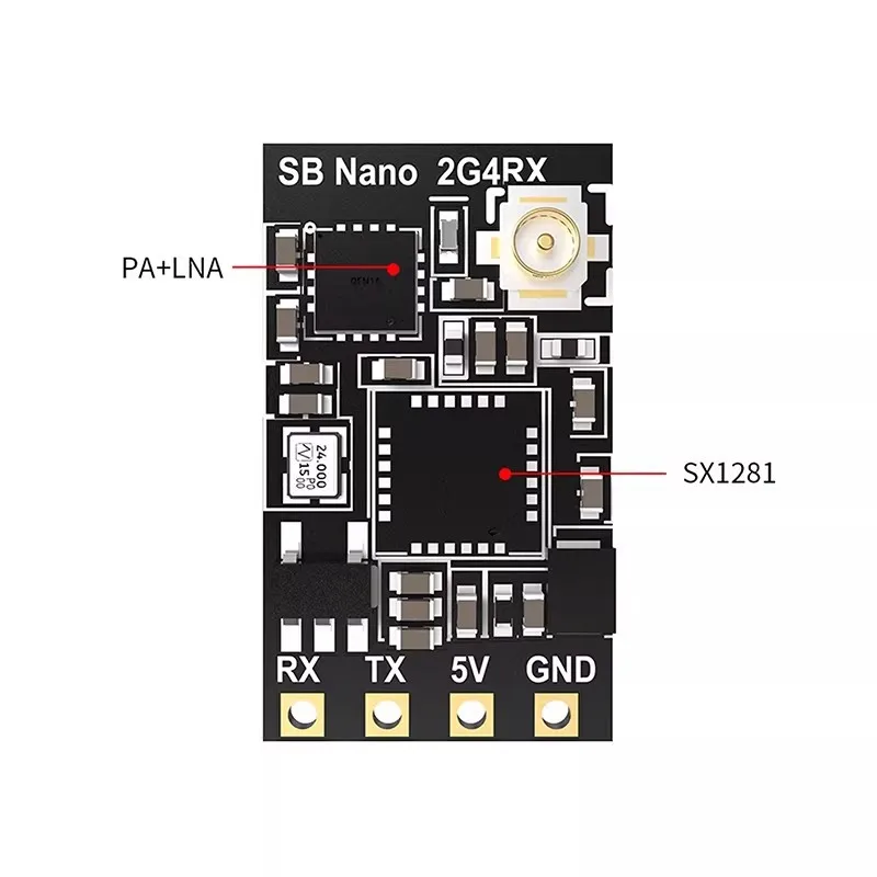 SpeedyBee ELRS Nano receiver ELRS 2.4G/2.4G-TCXO/915M FPV traverser