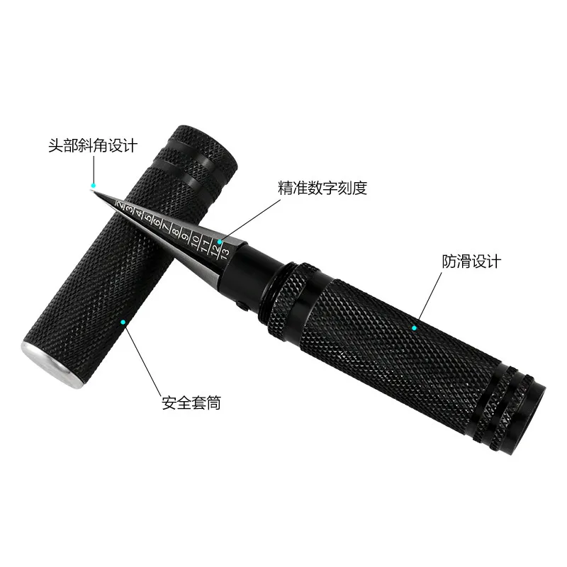 Car model aircraft model shell plastic plate opening 0-14mm with graduated reamer tool, manual model reamer