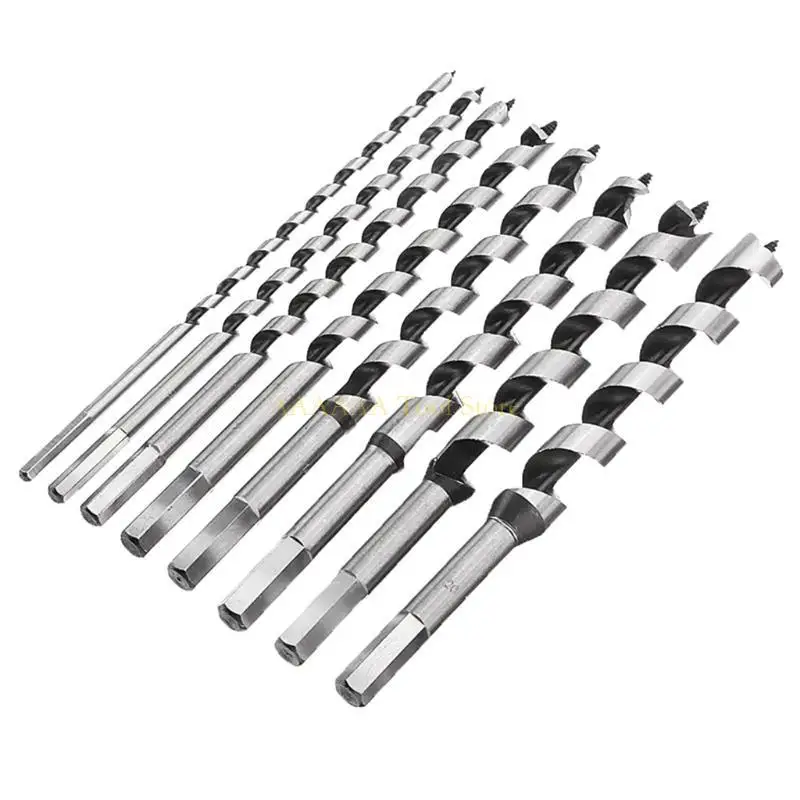 

A2BE High Carbon Steel Woodworking Support Drill with Wooden Boxed Hand Tools