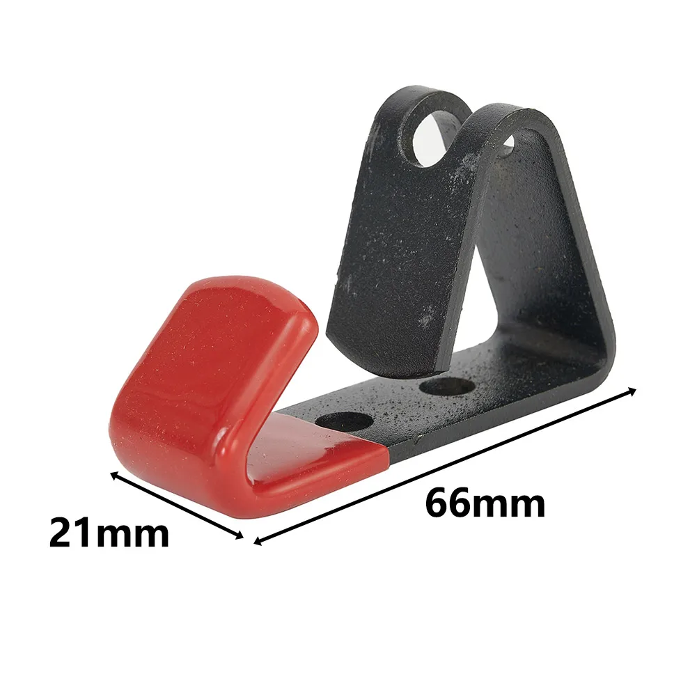 Wheel Hub Hook Display Stand 1 Pcs Black+Red For 13-22 Inch Wheel Hub Metal Replacement Wall Mounted Useful Durable