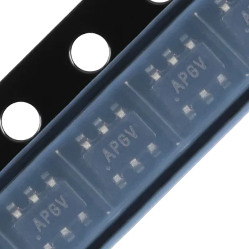 Brand New Original Mcp4725A1T-E/Ch Silk Screen Printed Apgv Sot-23-6 12-Bit Single Output Dac Chip