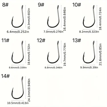 5/10 Stück Wassermonster-Angelhaken-Set, schwimmende Grouper-Haken, leistungsstarke Haken, Wasserminen-Angelkäfig, Köderkäfig zum Angeln – Detail 6