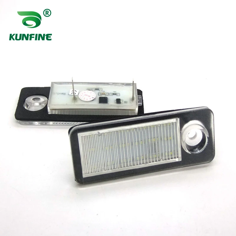 2PCs Car LED Number License Plate Light LED License Lamp For Audi A6 C5 /4B Avant/Wagon RS6/RS6 Plus 2003 2004 OEM No. 4B9943021 view 2