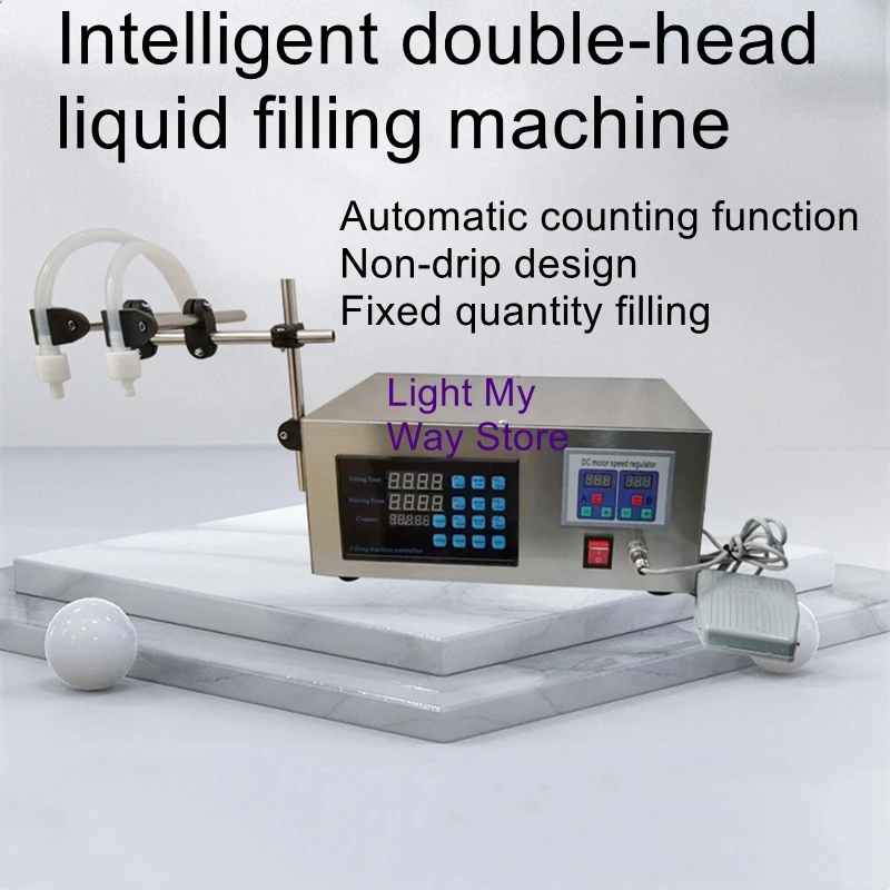 High precision filling machine GFK280 small CNC liquid Electric liquor and beverage quantitative filling machine