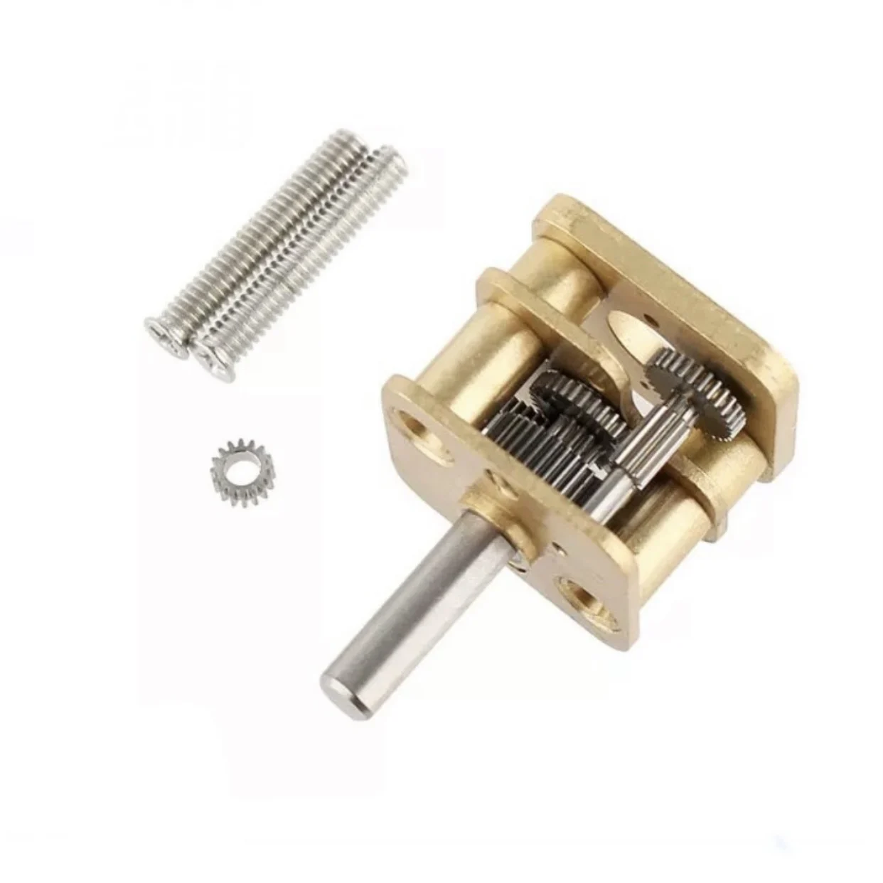 Military Quality 13mm*12mm Square All-metal Reducer Gearbox For 050 030 Motor (4.4/5.75/10MM D-Shaft)