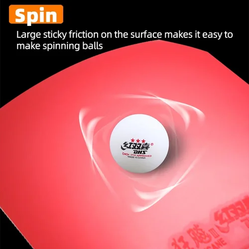 Imagen 2 del producto DHS Hurricane 3 tenis de mesa espinillas de goma en tenis de mesa originales raquetas de tenis de mesa de goma deportes de raqueta deportes de interior