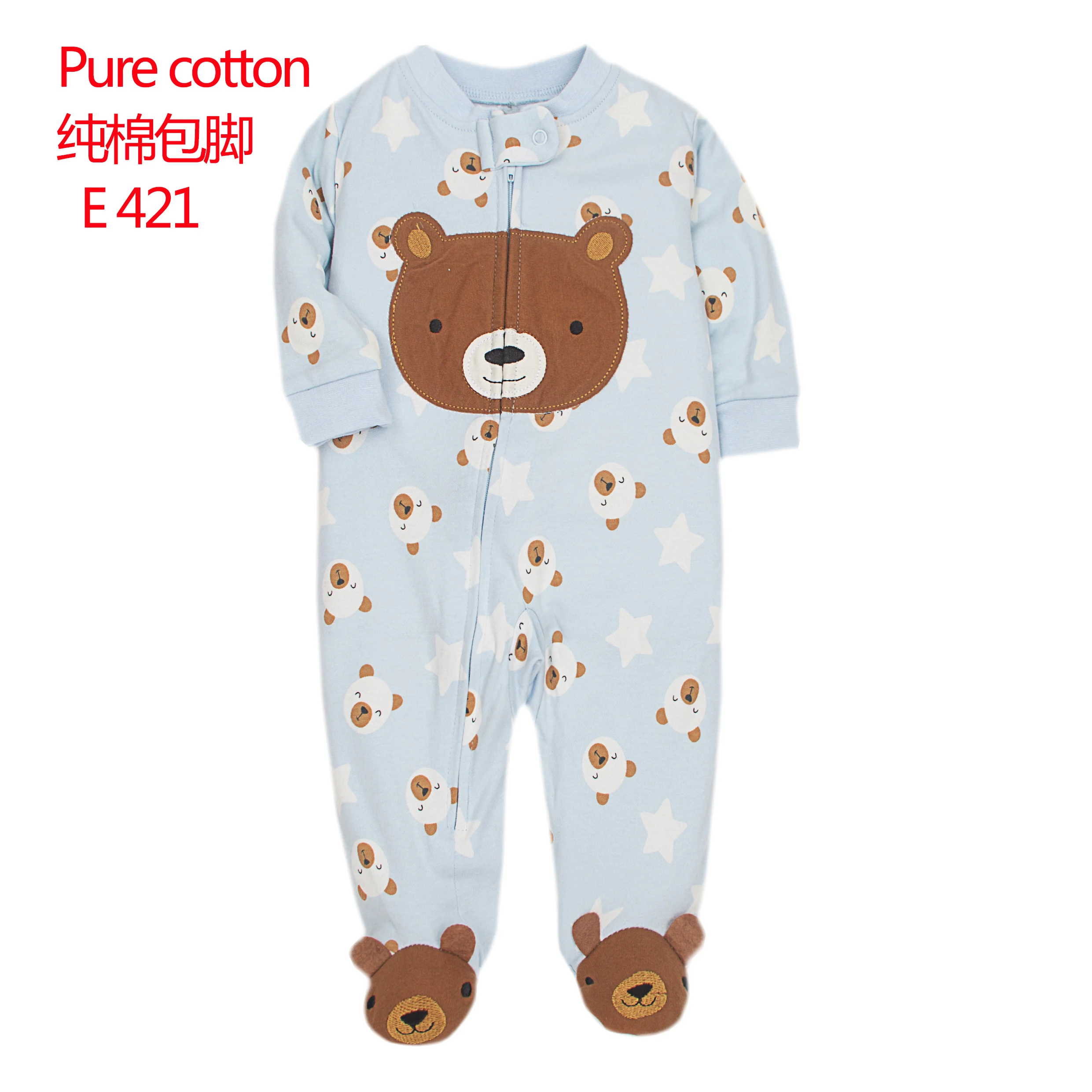 2023 Baby Pajamas Cotton One-piece Romper Clothing Zipper Newborn Clothes Toddle Girls Jumpsuit Children\'s Outfit Ropa Para Bebe