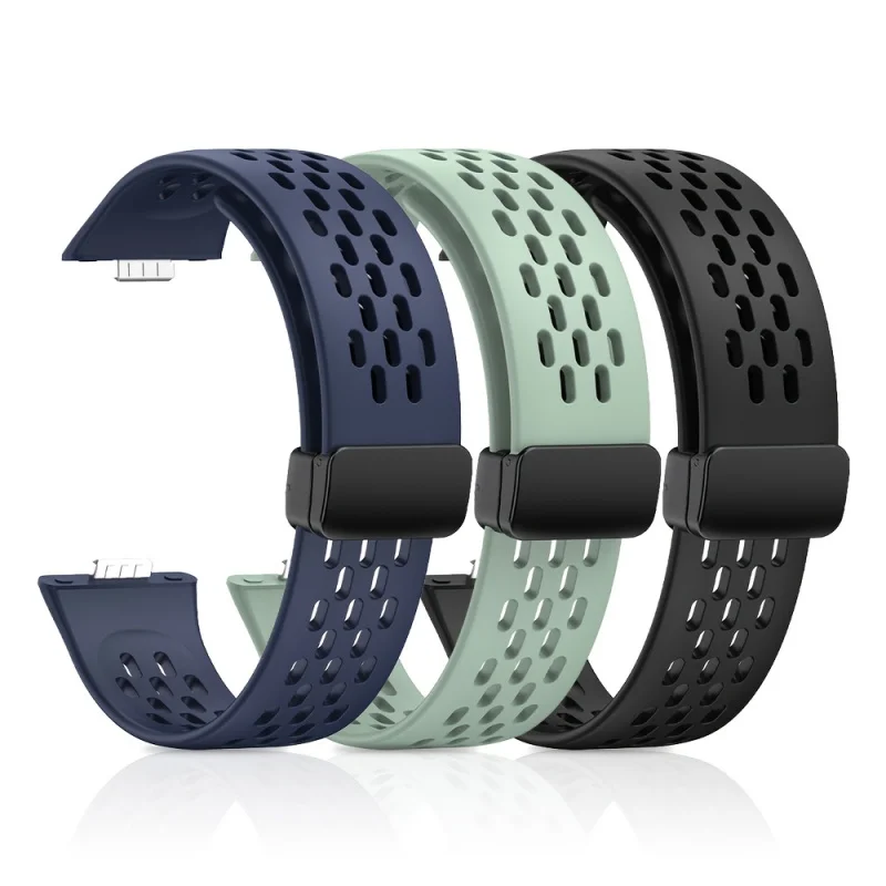 Watch Replacement Band For Huawei Fit3/FIT4 Strap For Fit4 PRO Multi-Hole Breathing Magnetic Snapping and Adjustment Watchband