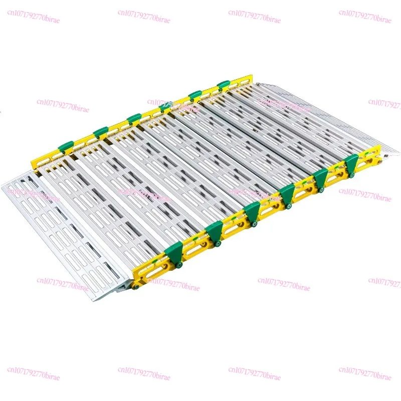 

500KG Heavy Duty Adjustable Loading Ramp Portable Aluminum Folding Ramps for Wheelchairs