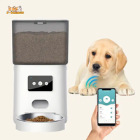 Automated Feeding Smart Wifi App Pet Feeder 6l Automatic Feeder Bowl Pet Food Water Dispenser