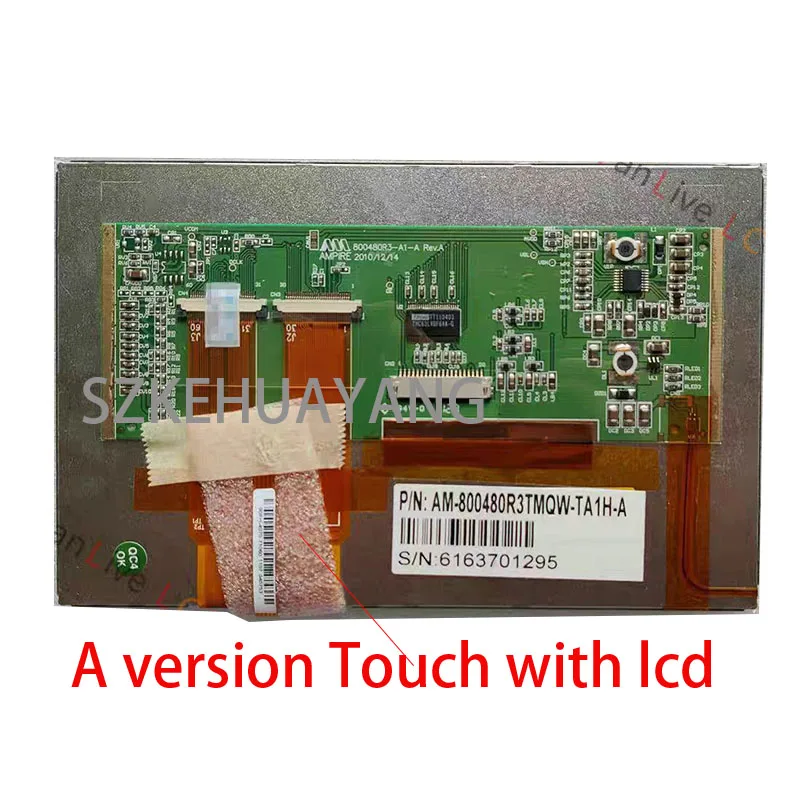 

7-дюймовая сенсорная панель TFT LCD AM-800480R3TMQW-TA1H-A AM800480R3TMQW-TA1H-A