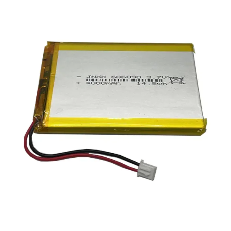 606090-4000mAh1-2 pieces 3.7V lithium polymer battery 90*60*6mmsoft battery suitable for power bank Bluetooth speaker tablet DVD