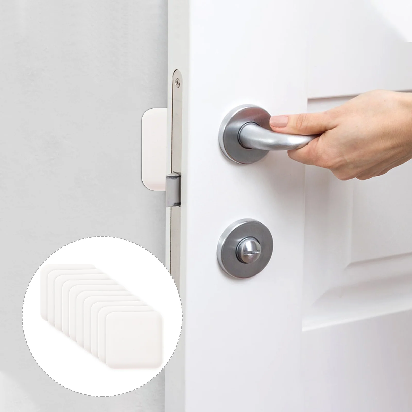 

10pcs Anti-Collision Protector Bumper Guard Stopper For Handle Wall Protectors From Door Knobs Door Stopper Wall