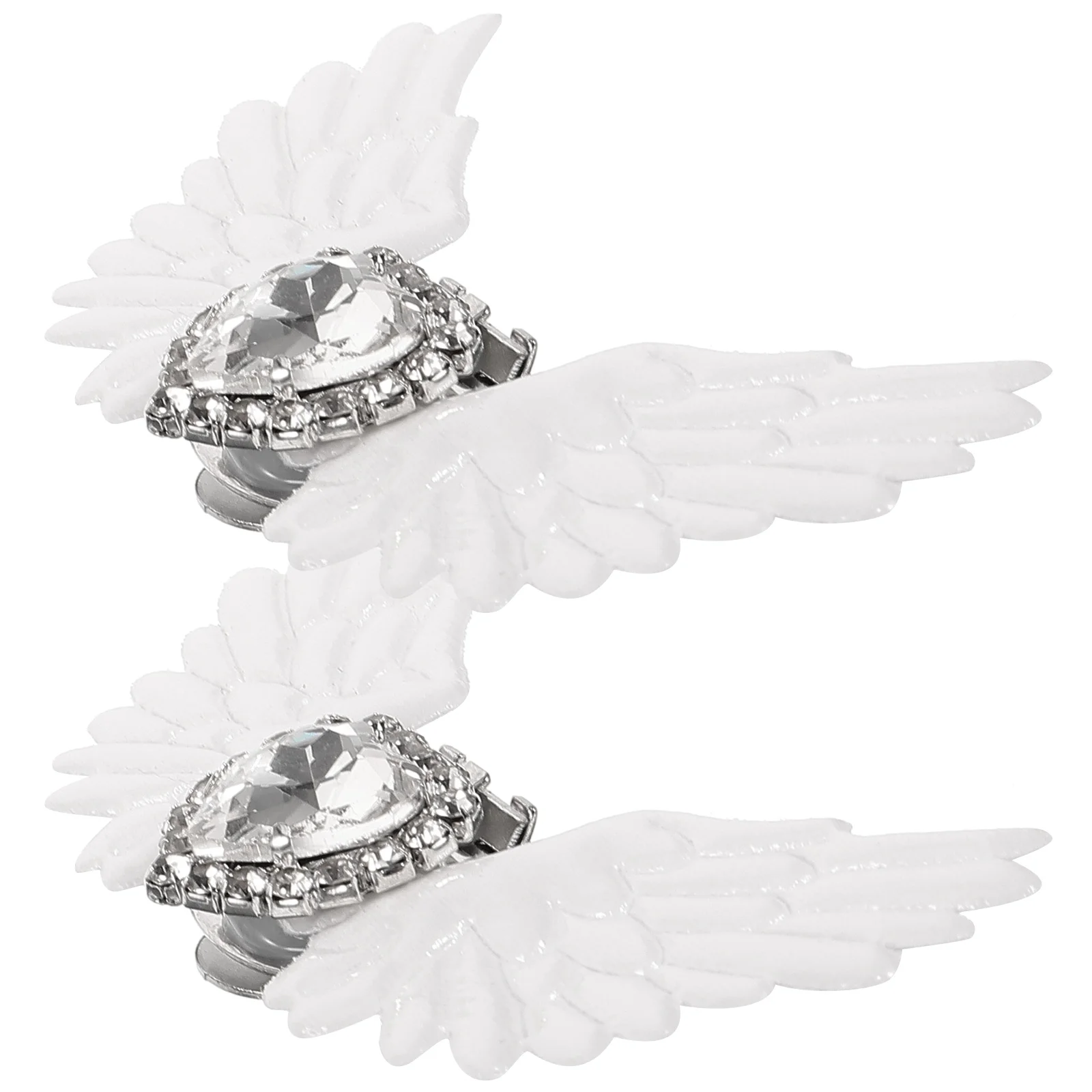 

Heart Rhinestone Shoe Buckles Decorative Clips Alloy Crystal Charms For Women Wedding Party Proms Decor