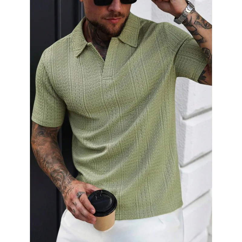 

Cooling Ice Silk Shirt Knitted Collar Top Women's Fashion Spring Season Long Sleeve Business Casual Wear