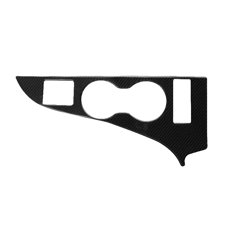 

For Lexus RX2000 Carbon Fiber Water Cup Panel Decorative Sticker Carbon Fiber Interior Modification Accessories