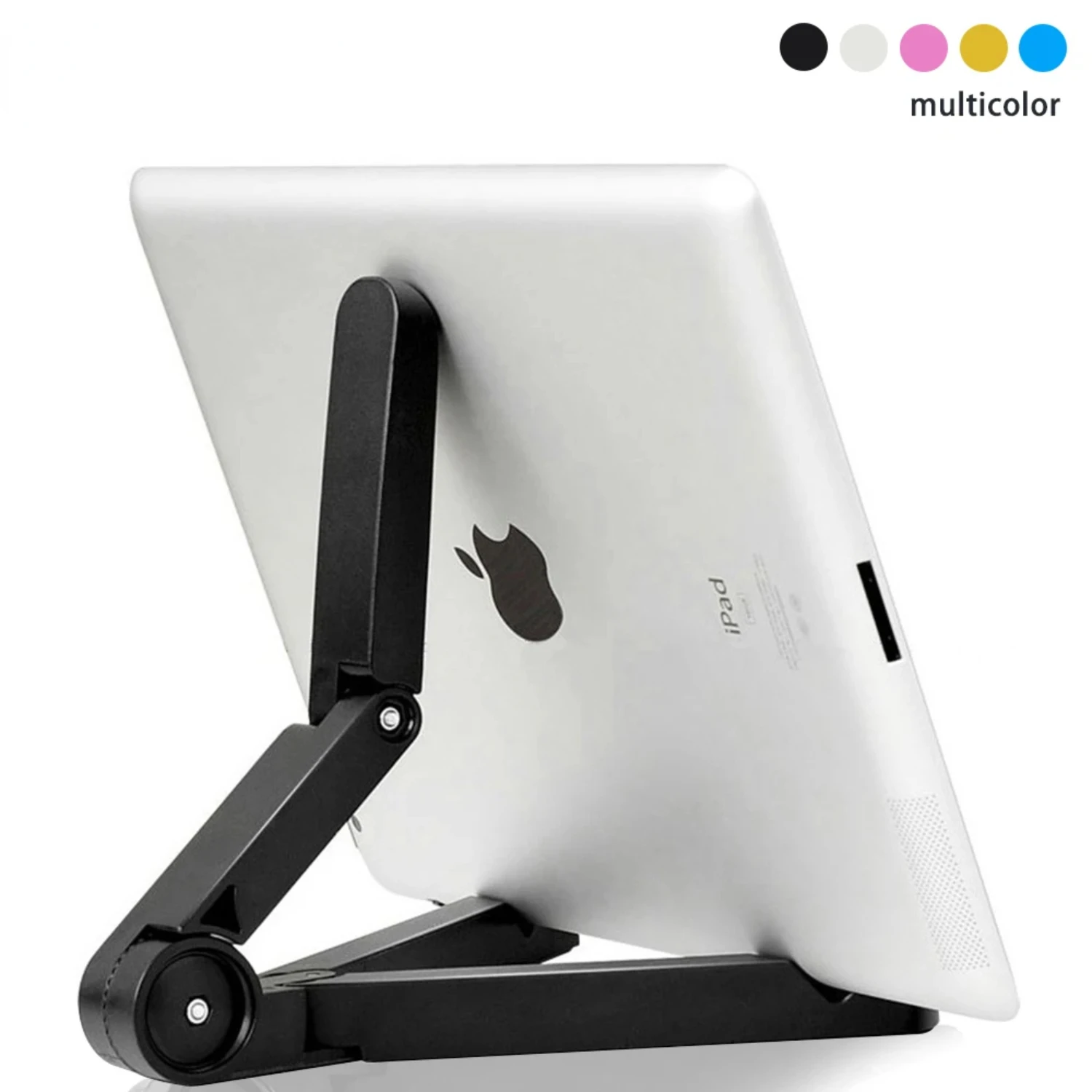 Portable, Essential Lightweight Folding Tablet Stand for 4.7 to 12.9 inch Air Pro Tablets - Handy Convenient Holder Ideal for Ho