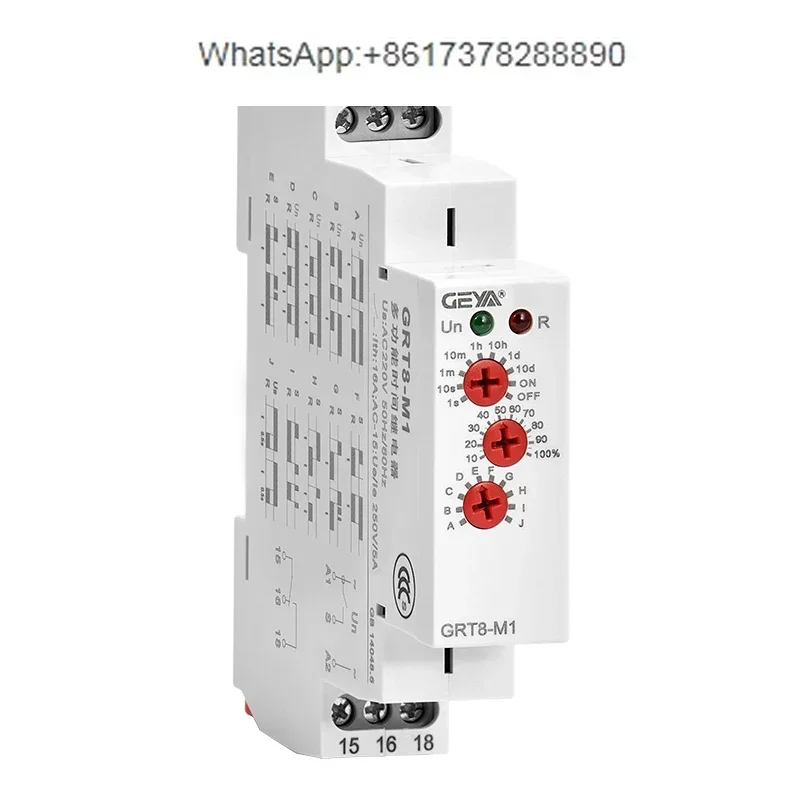 

Multifunctional Time Relay, AC/DC Trigger Delay Controller GRT8-M1/2