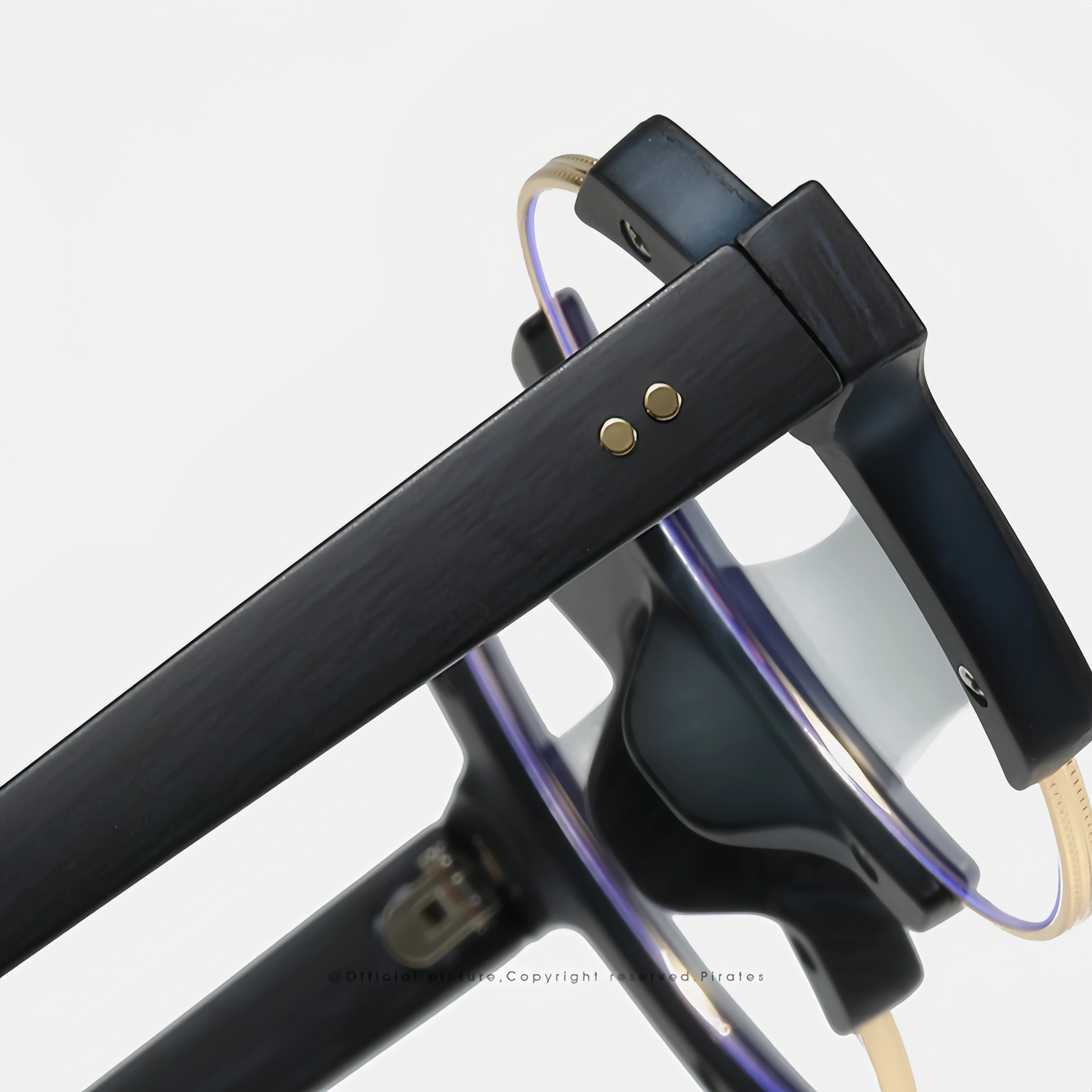 Trendy Hip-Hop Round Irregular Anti-Blue Light Glasses for Men and Women Decorative Glasses Frames