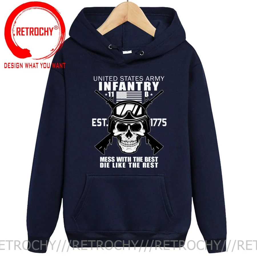 United States Military Division US Army Infantry Hoodies Sweatshirts Clothes Sports Fashion Streetwear Casual Sweatshirt Hooded
