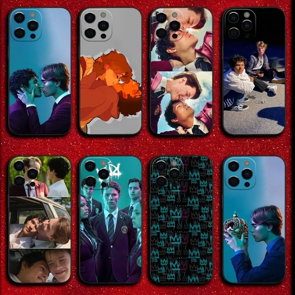 

Y-Young TV Series Royals Phone Case For iPhone 17,16,15,14,13,12,11,Pro,Max,Plus,E,SE4,Air,Mini Black Cover