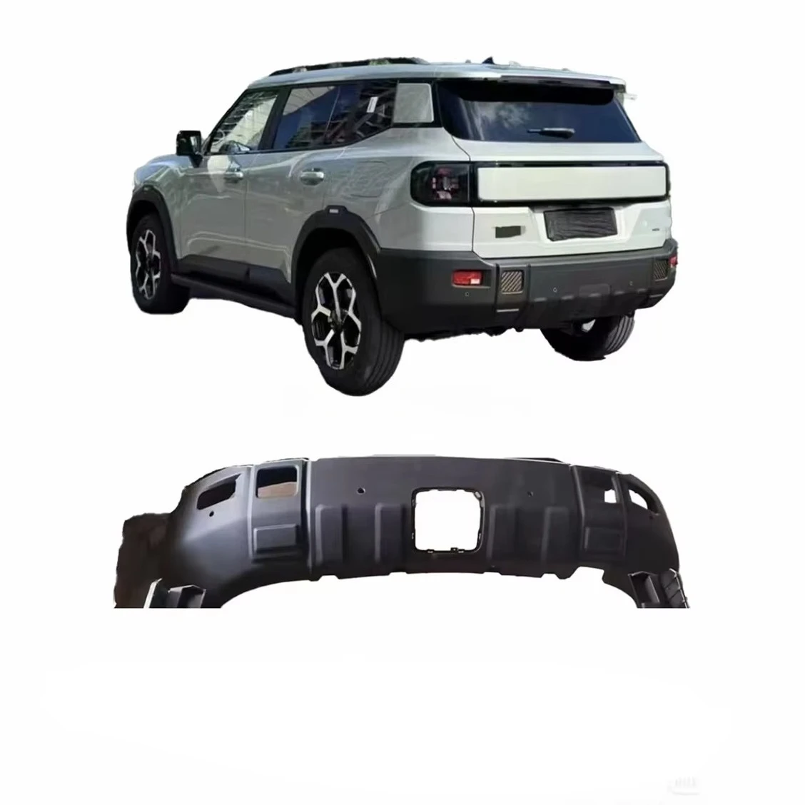 

For Chery JETOUR Auto Parts Freedom's Front Bumper, Shan Hai T1's Rear Bumper, Front Guardrail, Abs