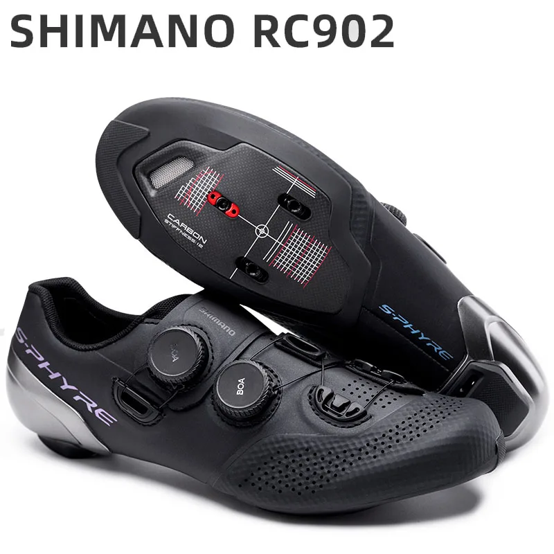 SHIMANO RC9 RC902 RC903 Carbon Bottom Road Bike Racing Professional Self-locking RC903 Cycling Shoes RC902 Locking Shoes