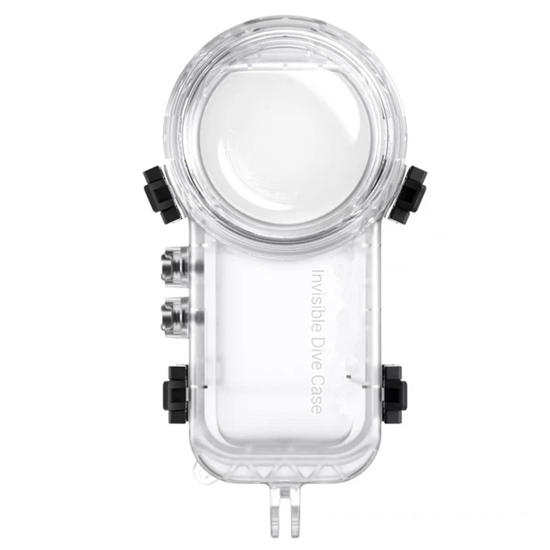 Invisible Dive Case For Insta360 X3 Waterproof Housing Cover 50M Underwater Diving Shell 1 Piece Transparent Plastic