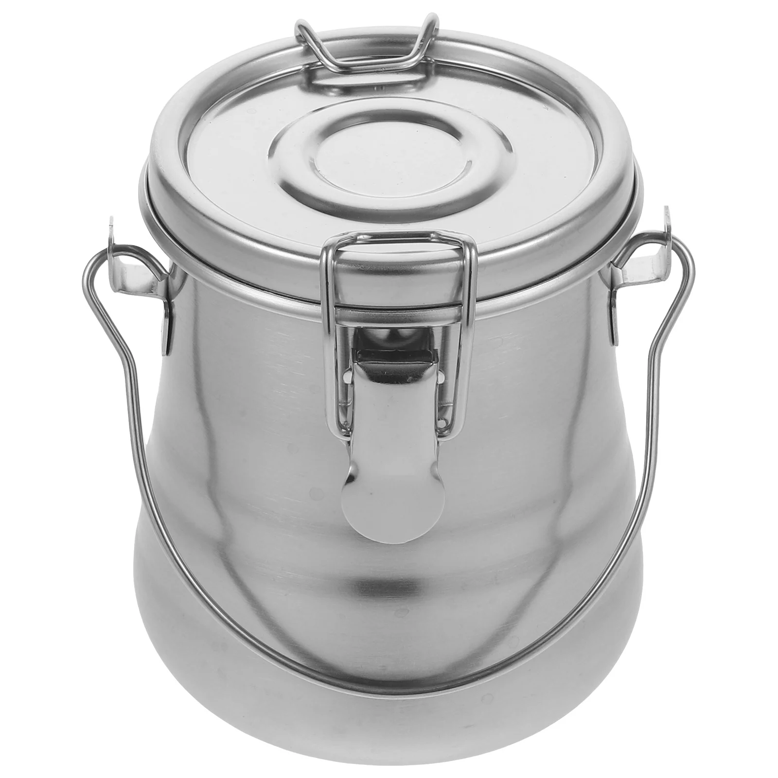 Oil Painting Palette Container Stainless Steel Double Layer M Size Portable Brush Washing Bucket For Outdoor Travel